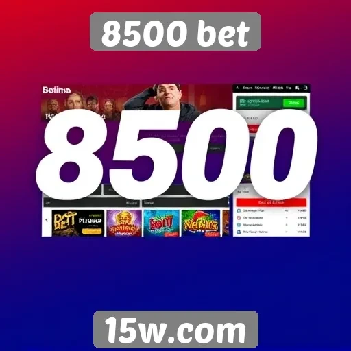 Análise da interface do usuário do site 8500 bet